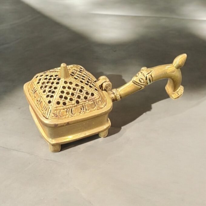 Traditional Brass Incense Burner