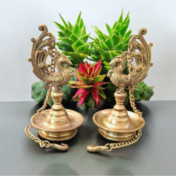 Traditional Brass Oil lamps