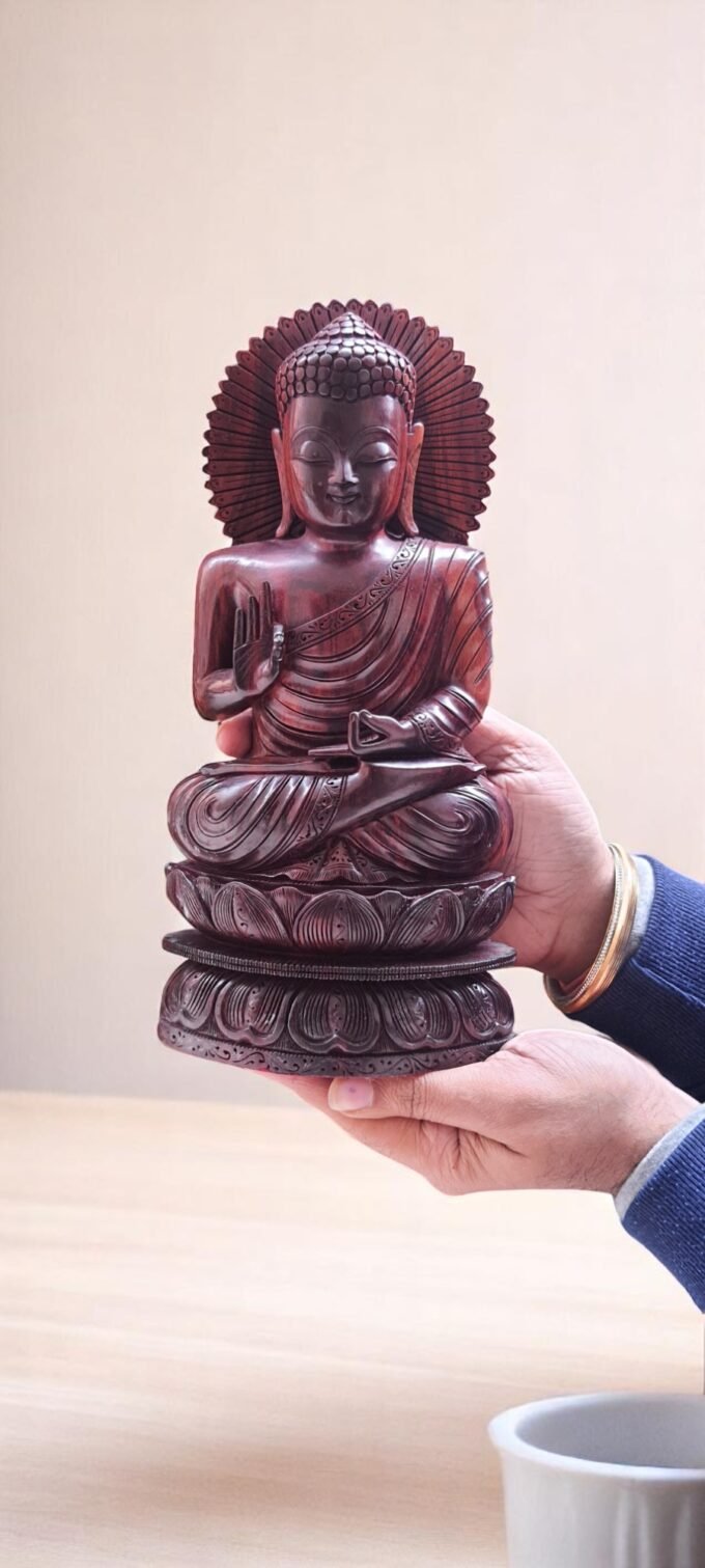 Wooden Buddha Statues