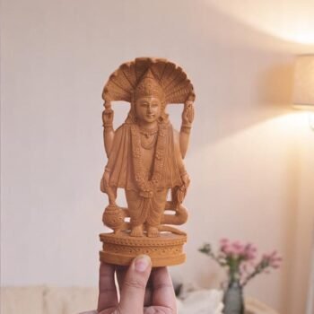 Hindu deity Lord Vishnu.