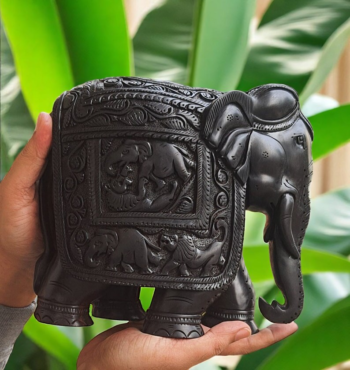 Handcrafted Wooden Elephant
