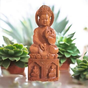 Wooden Buddha Statue