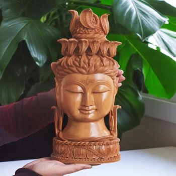 Handcrafted Wooden Buddha