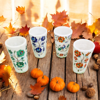decorative ceramic glasses.